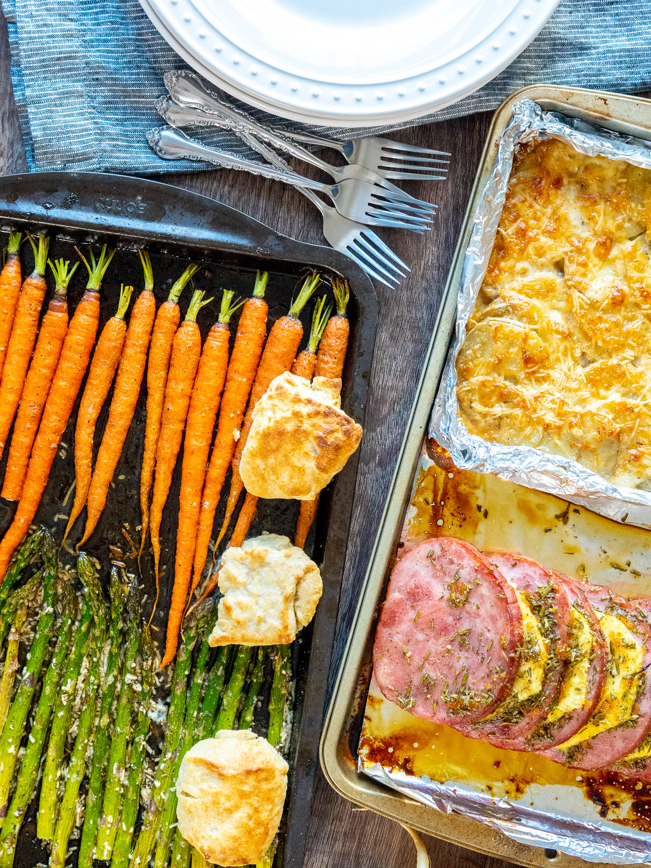 Sheet Pan Easter Dinner for Four-image