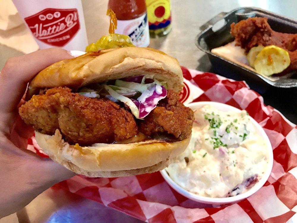 Hattie Bs Hot Chicken Sandwich