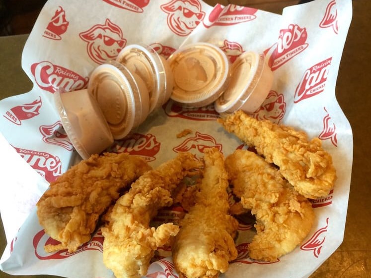 Raising Canes Chicken Tenders