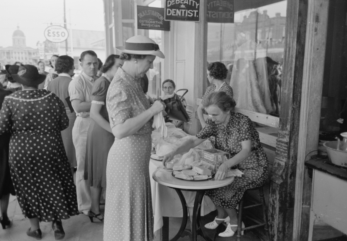 late 1930s festival, Louisiana