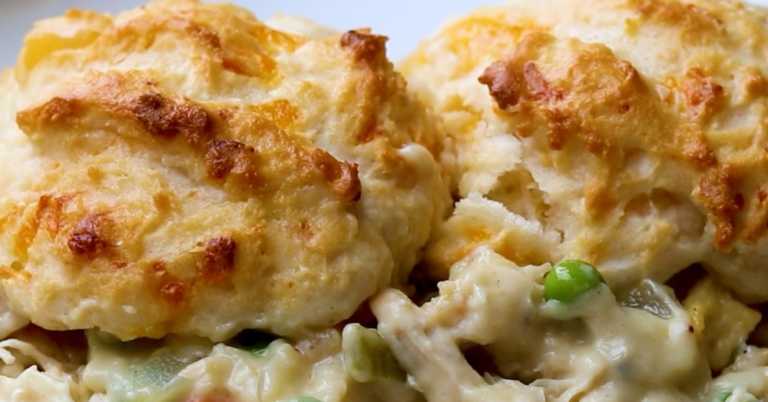 Creamy Country Chicken and Biscuits