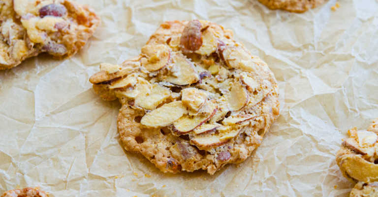 Dorie Greenspan’s 3-Ingredient Almond Crackle Cookies