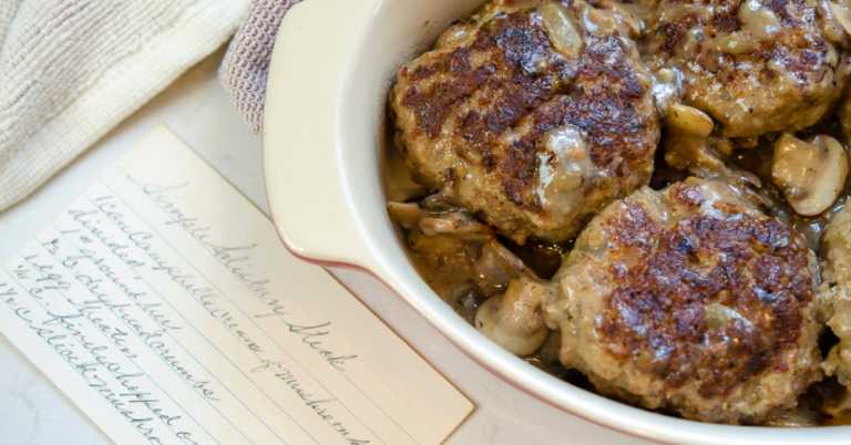 Recipe Tin Project: Simple Salisbury Steak