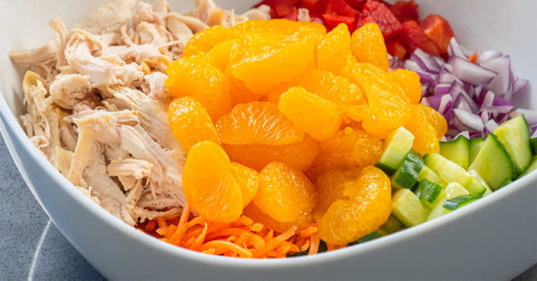 Mandarin Chicken Pasta Salad