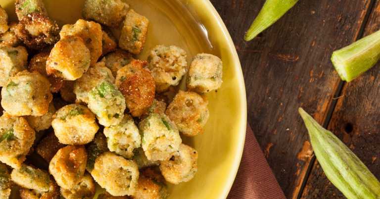 Cornmeal Fried Okra