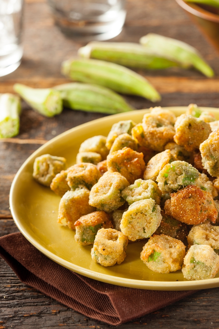 Cornmeal Fried Okra