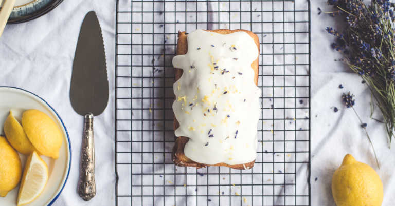 Lemon Lavender Bread