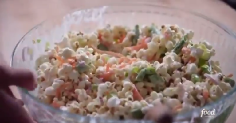 People Are Calling This Food Network Chef’s Recipe For Popcorn Salad A ‘Monstrosity’