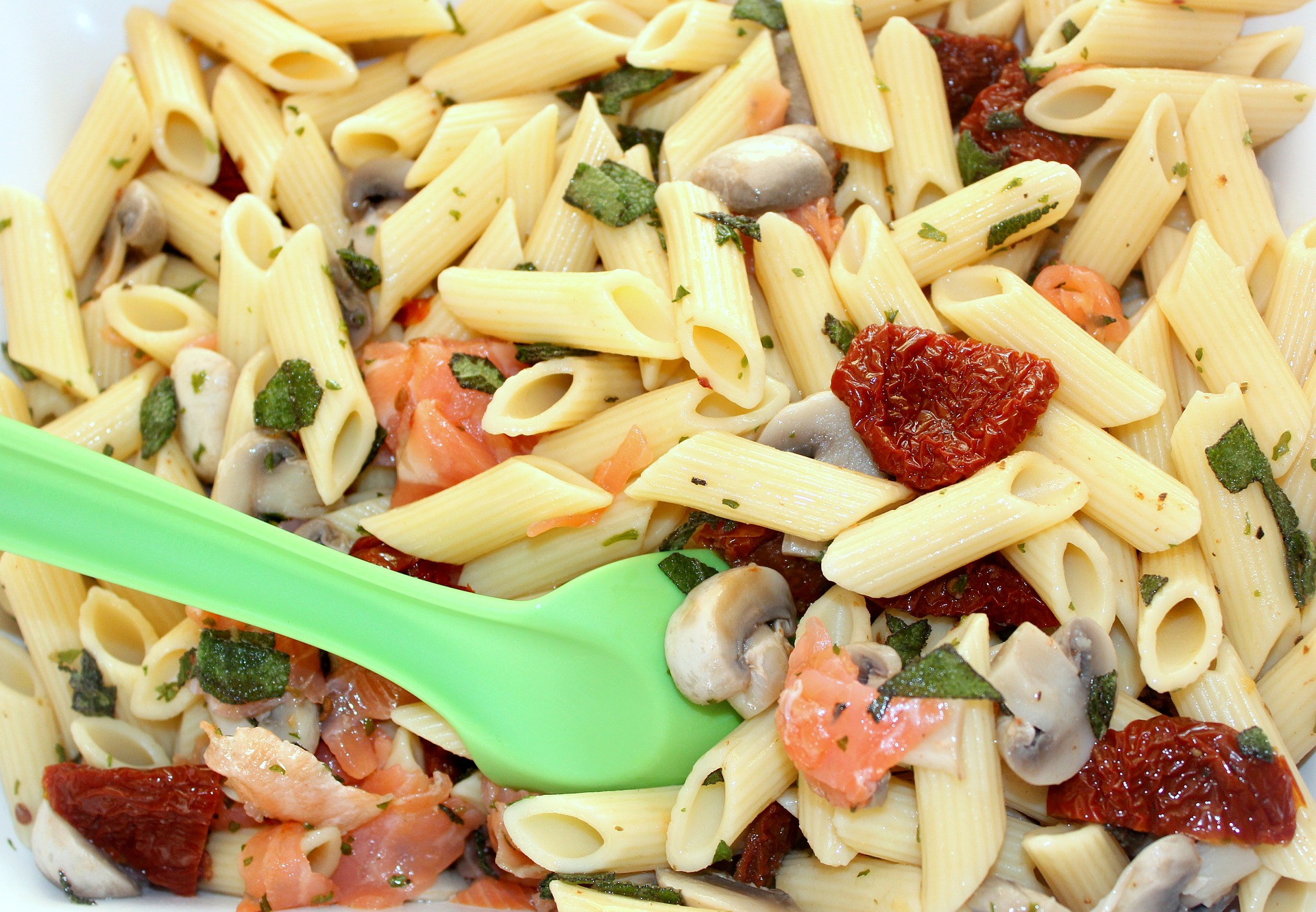 Salmon Pasta Salad