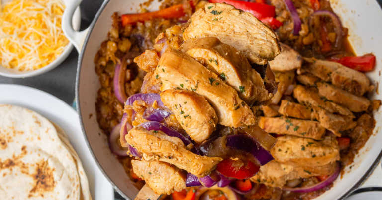 Hawaiian Chicken Fajitas