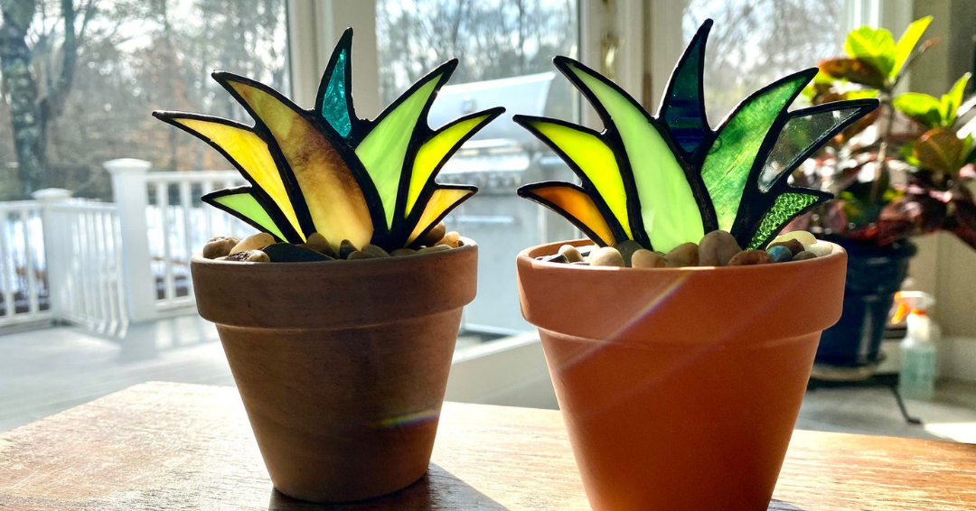 Artist Creates Beautiful Stained Glass House Plants 12 Tomatoes