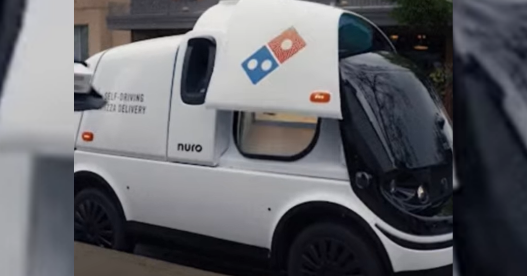 Domino's is launching a pizza delivery robot car