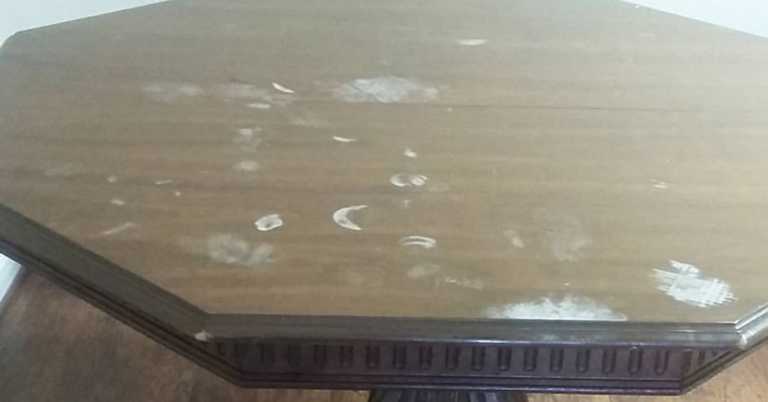 Remove White Spots from Wooden Furniture