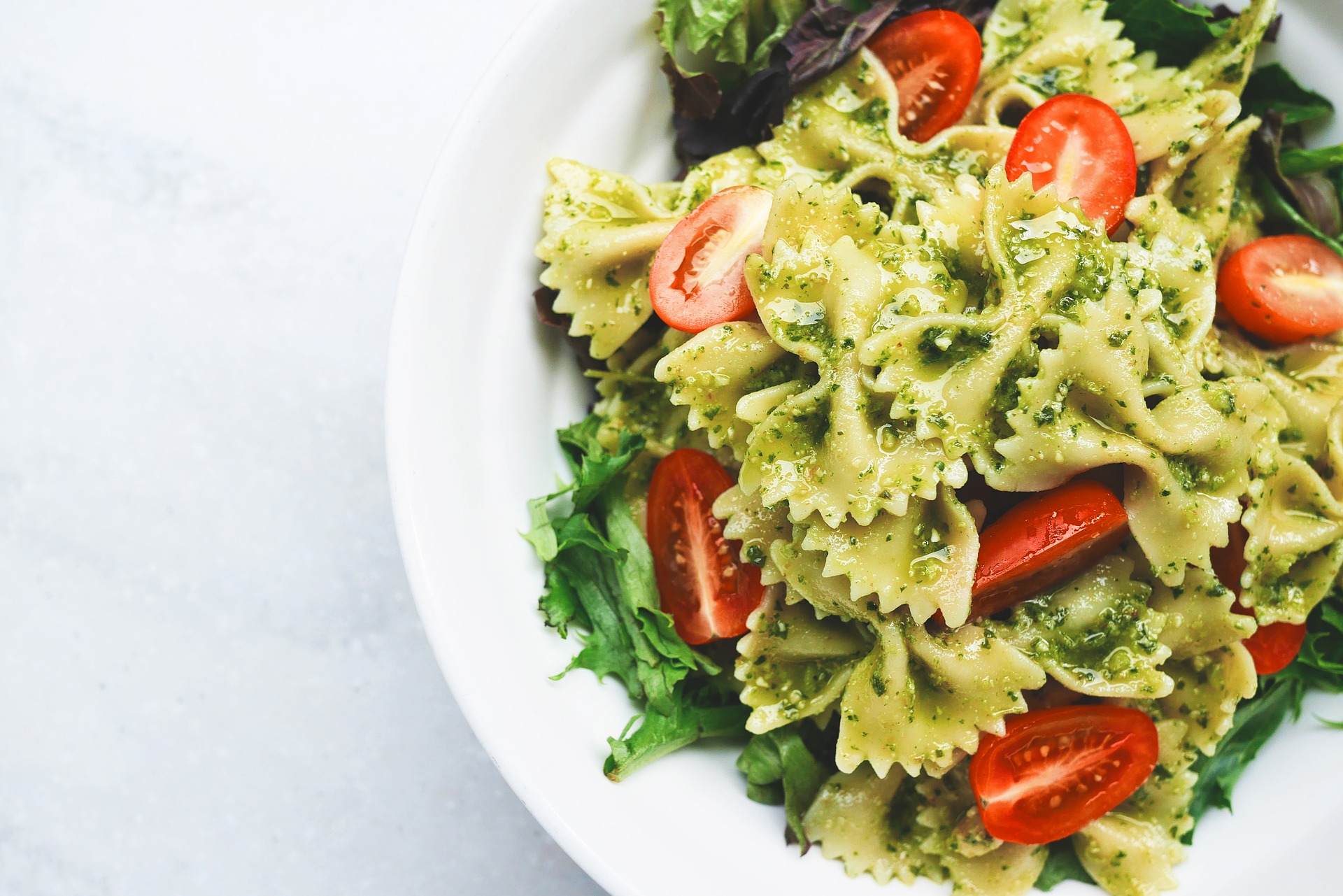 Pesto Farfalle Pasta