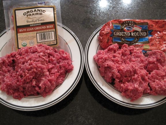 2 Different Types of Ground Beef