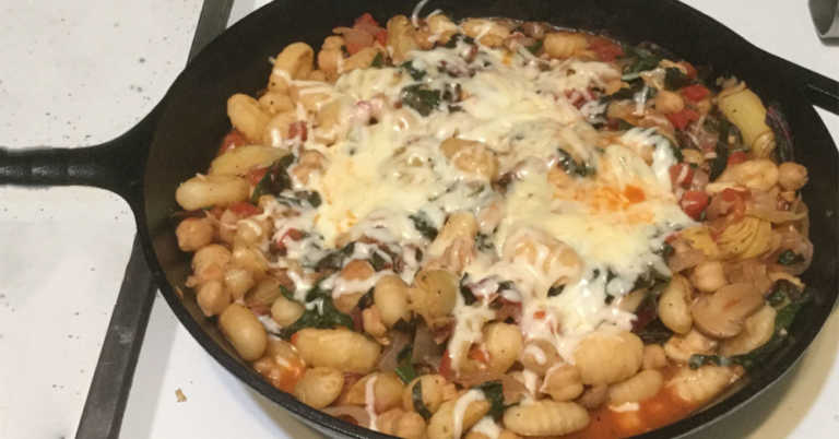 Rustic Skillet Gnocchi