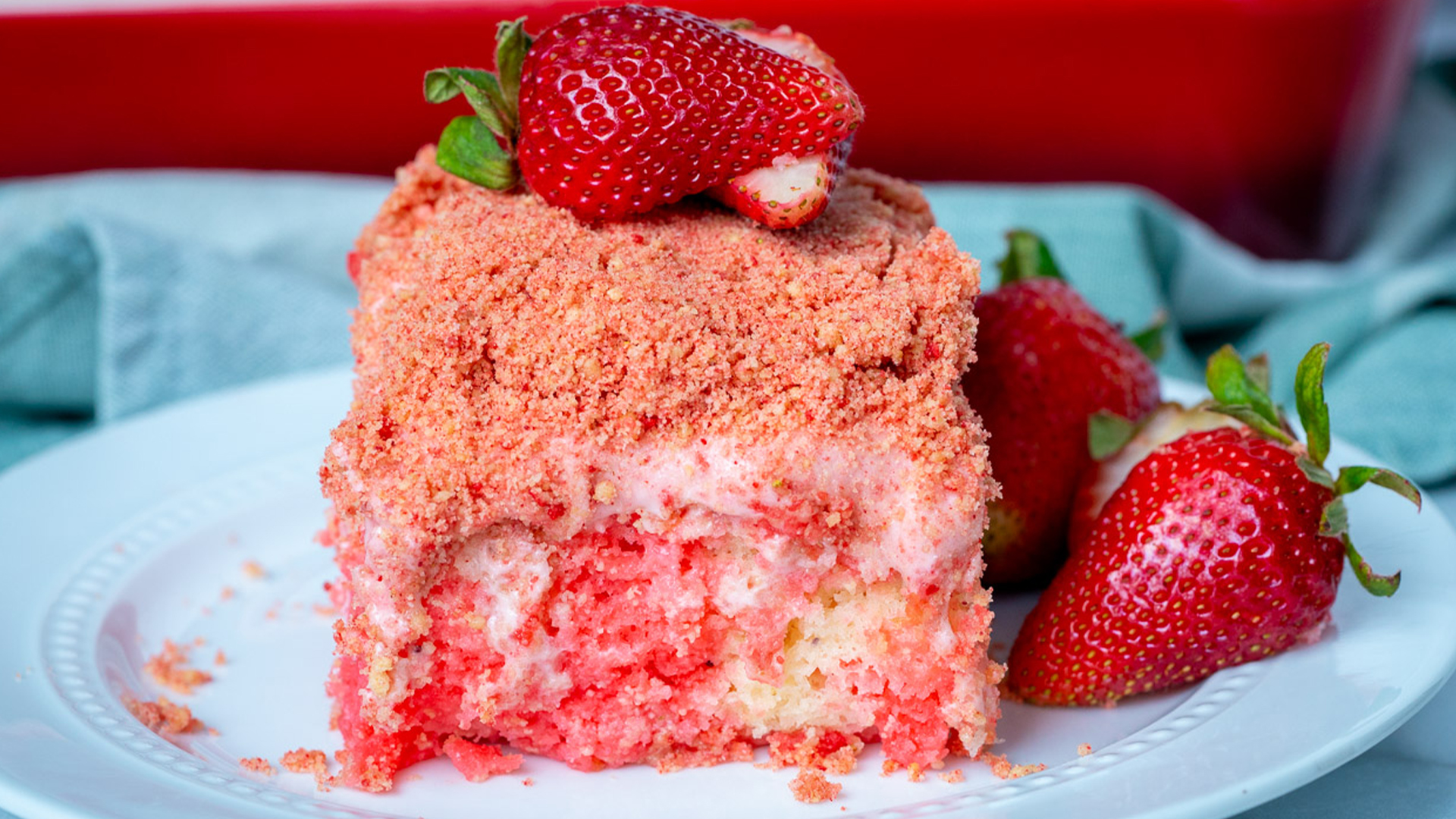 Brown Butter Strawberry Coffee Cake | Ambitious Kitchen