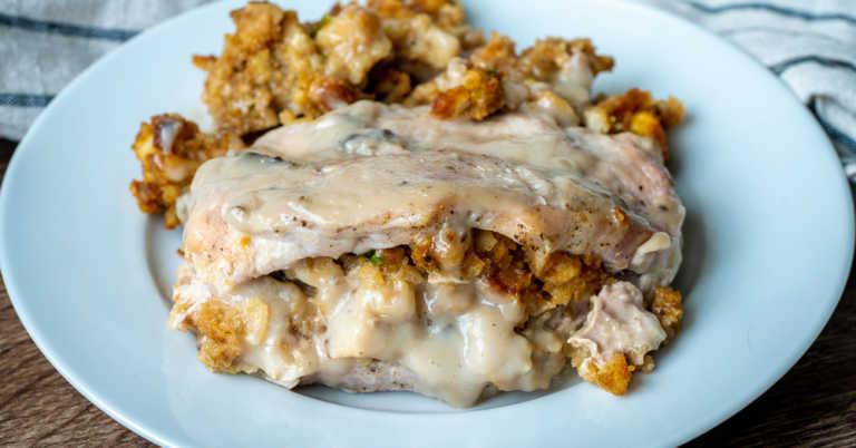 Stuffing Stuffed Pork Chops