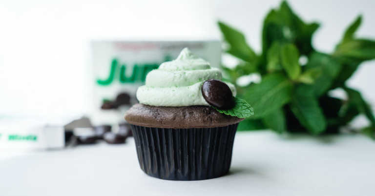Junior Mint Cupcakes
