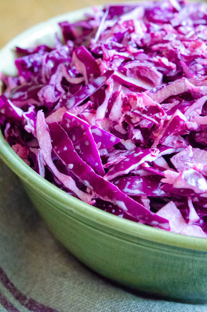 Israeli Red Cabbage Salad 12 Tomatoes