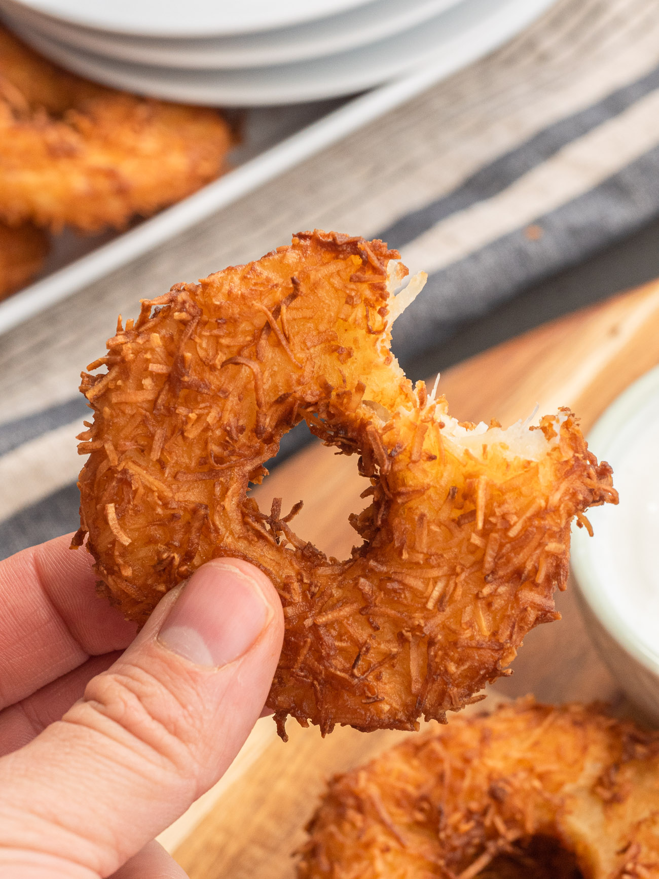 Pineapple Coconut Fritters