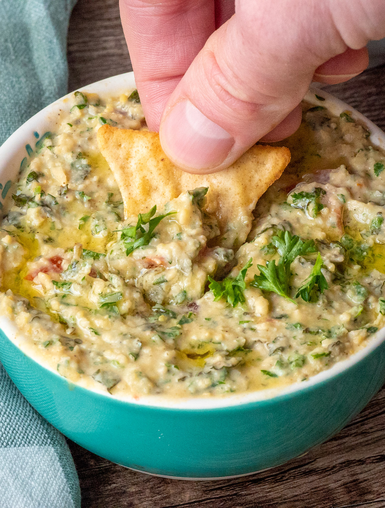 Tabbouleh Style Hummus