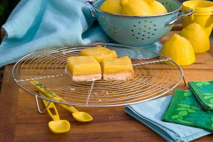 Easy Vegan Lemon Squares