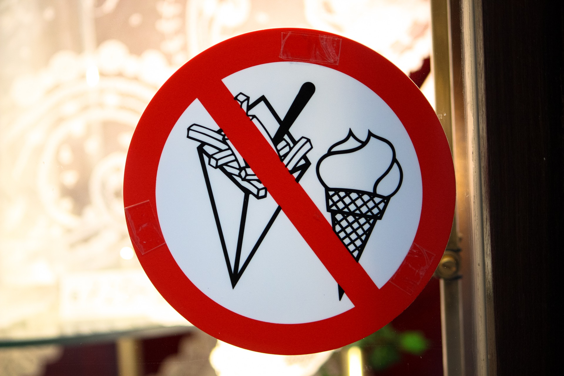 Say no to fries and ice cream