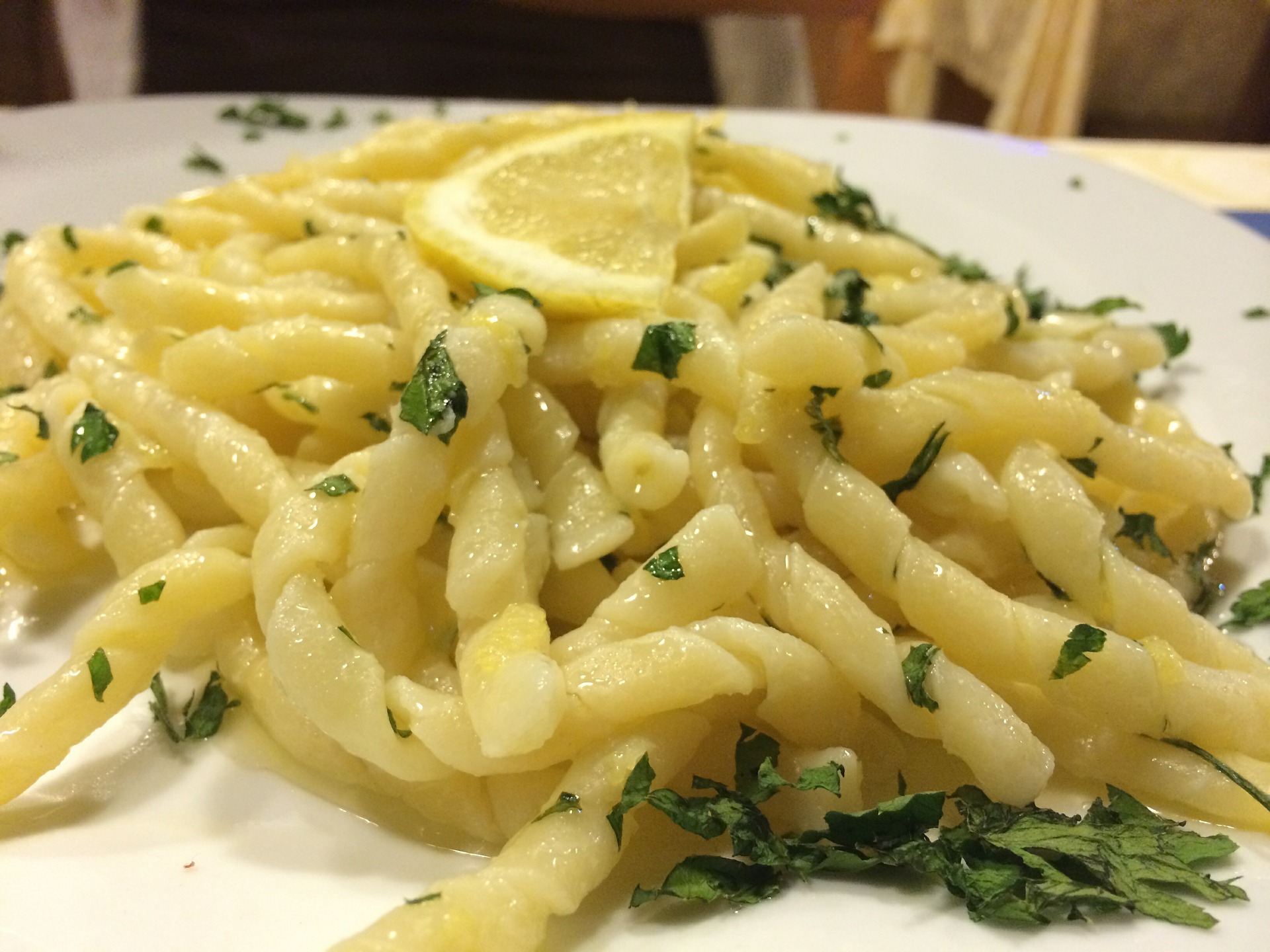 Pasta al Limone