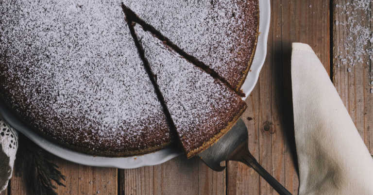 Orange Rosemary Olive Oil Cake