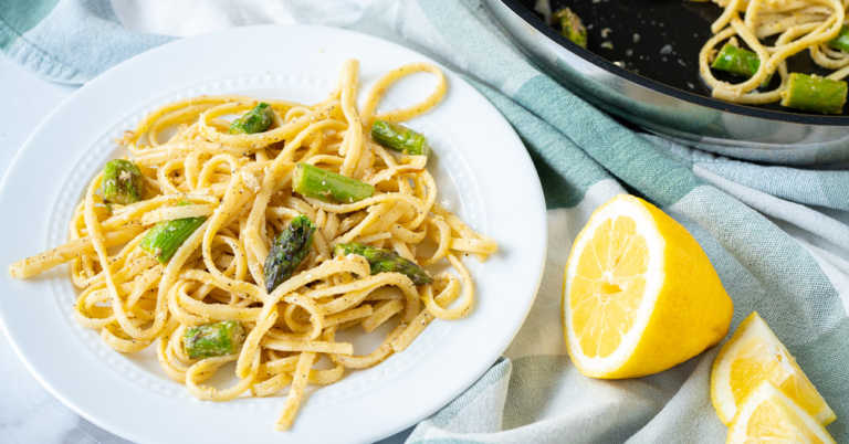 Lemon Feta Linguine