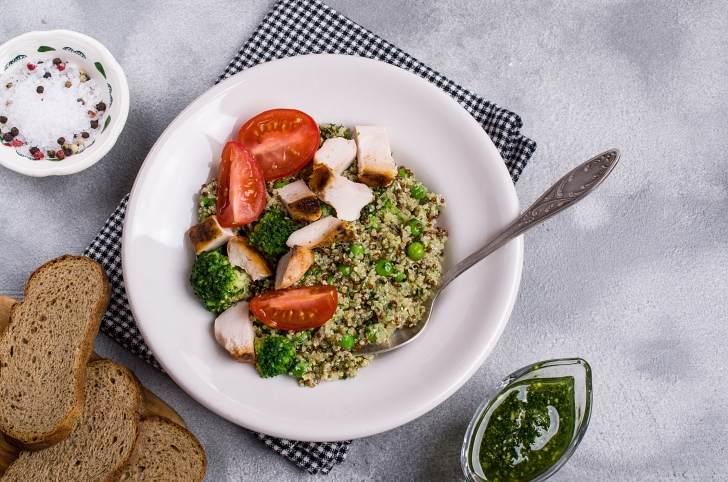 Chicken Pesto BowlsV