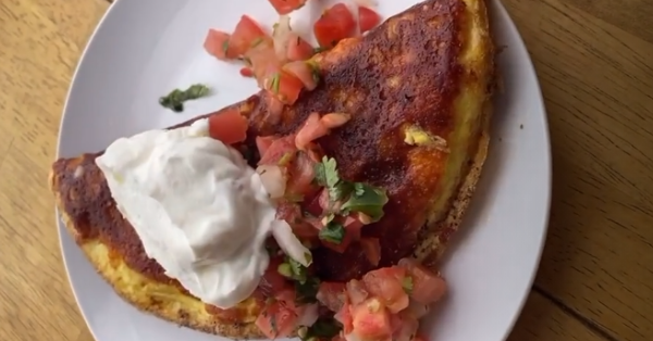 How To Make The ‘Inside-Out Omelet’ That’s Taking TikTok By Storm