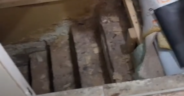 Woman Discovers A Secret Basement Under Her House