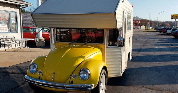 This ‘Super Bugger’ Is An RV Created From A 1970s Volkswagen Beetle