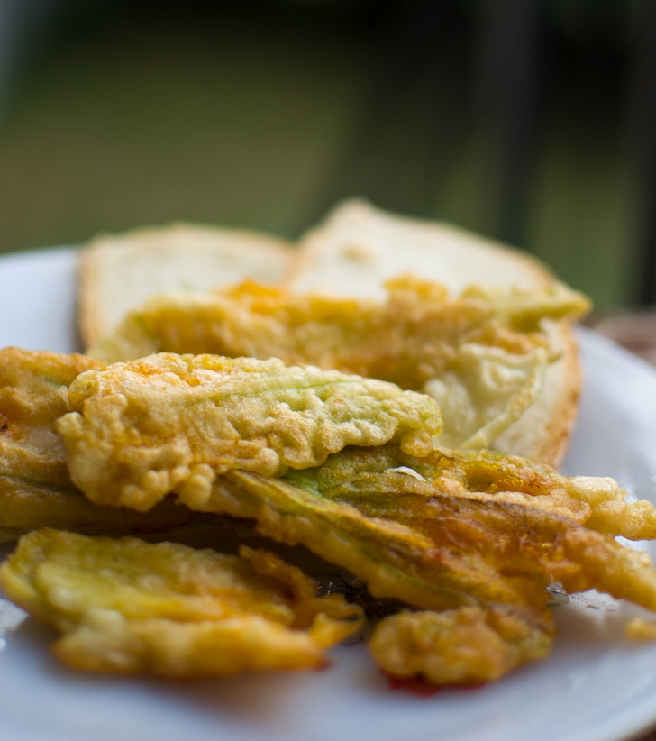 Fried Squash Blossoms