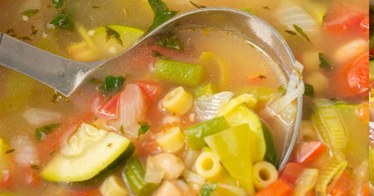 Summer Minestrone Soup