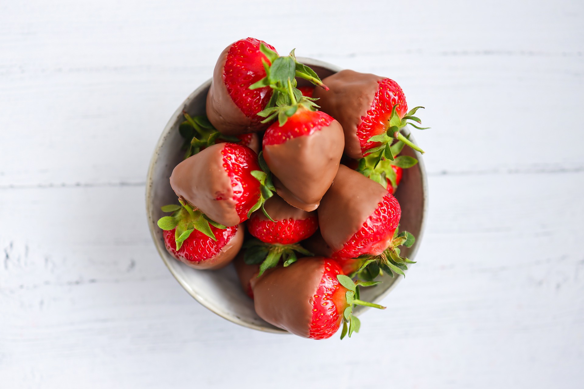 dipped strawberries