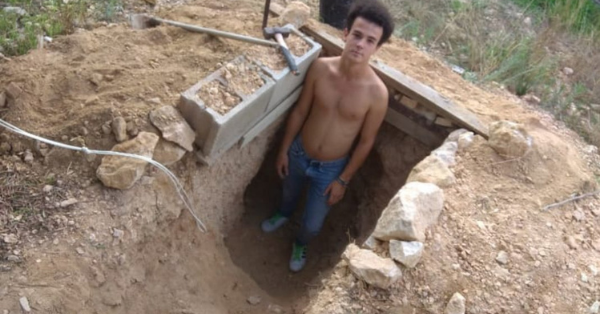 Teen Gets Upset With His Parents And Digs A Giant Underground Fort