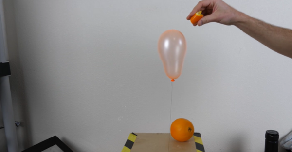 Science Explains Why Orange Peels Make Balloons Pop