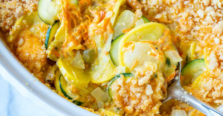 Calico Squash Casserole