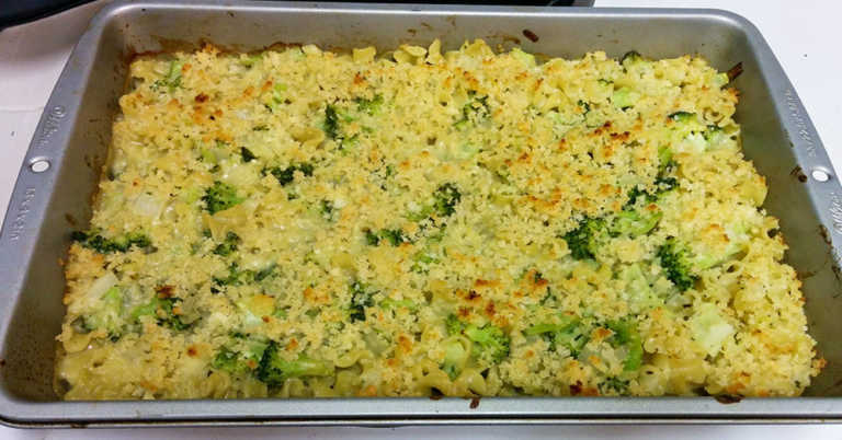 Cheesy Broccoli Ritz Casserole