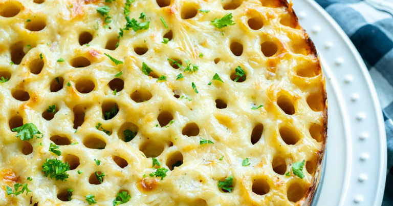 Five-Cheese Rigatoni Pie
