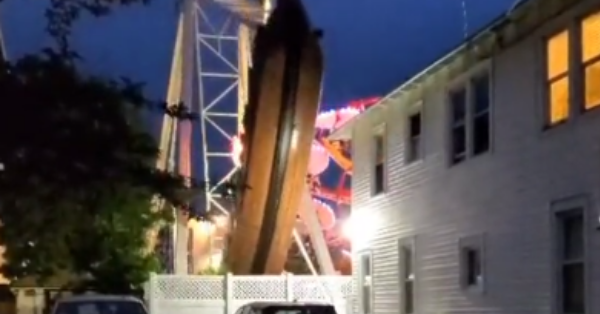 People Accidentally Bought A House Right Next To An Amusement Park Ride