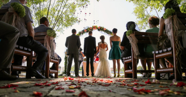 Groom Checks His Phone While His Wife Walked Down The Aisle