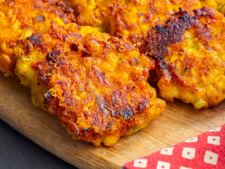 Jalapeño Cheddar Corn Fritters | 12 Tomatoes