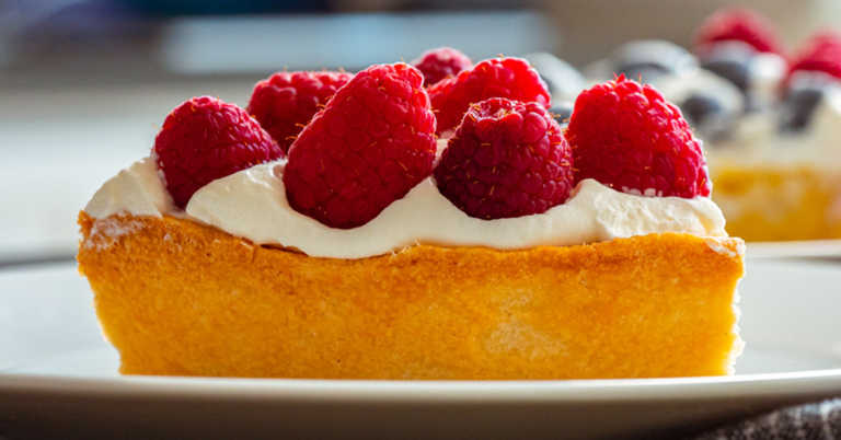 Red, White, and Blue Buttermilk Pie