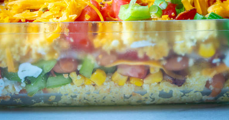 Chili Cornbread Salad