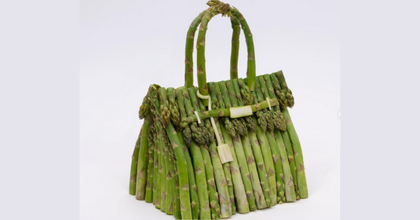 Artist Creates Iconic Hermès Bags With Vegetables