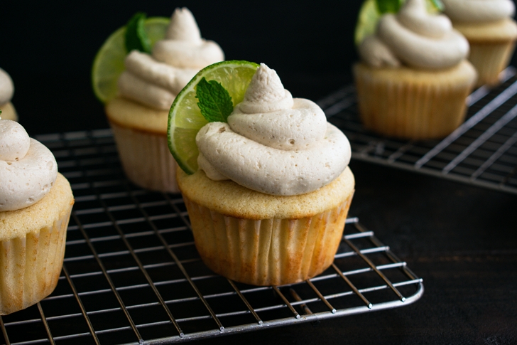 Mint Mojito Cupcakes